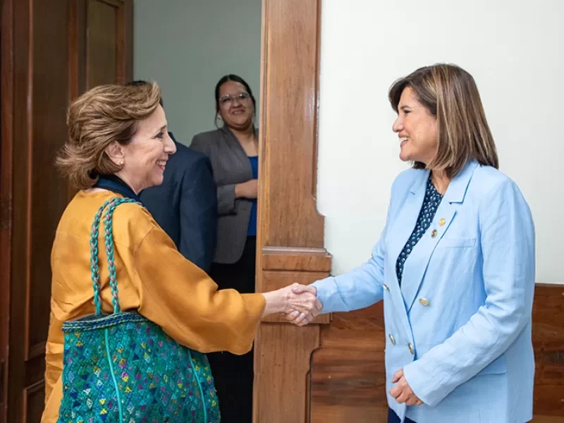Vicepresidencia y SESAN  dialogan sobre plan a futuro para la nutrición en Guatemala