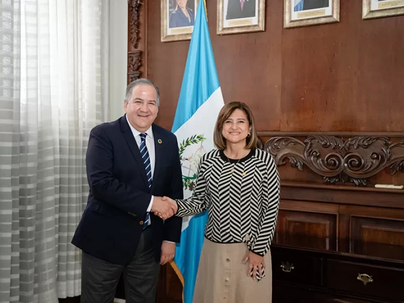 Vicepresidenta y coordinador de las Naciones Unidas dialogan sobre proyectos a implementar