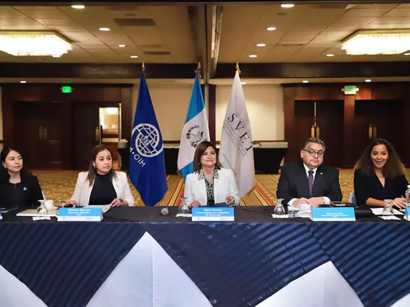 Vicepresidenta encabeza primera reunión Contra la Trata de Personas