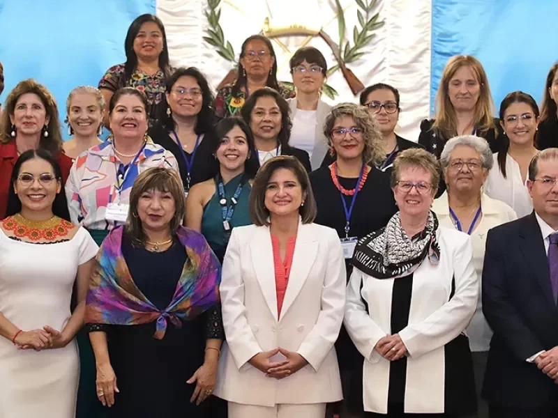 Vicepresidenta participa en panel sobre paridad en los poderes del Estado