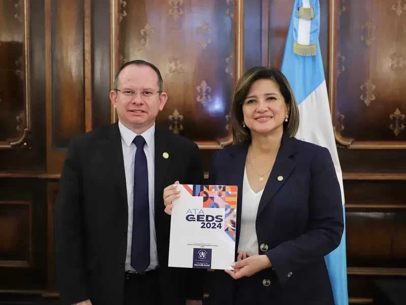 GEDS presenta avances y resultados a Vicepresidencia