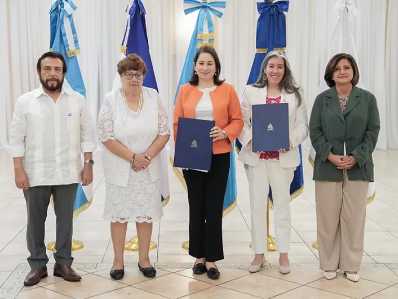 Guatemala, Honduras y El Salvador firman acuerdo con OIM en el marco del Plan Trifinio