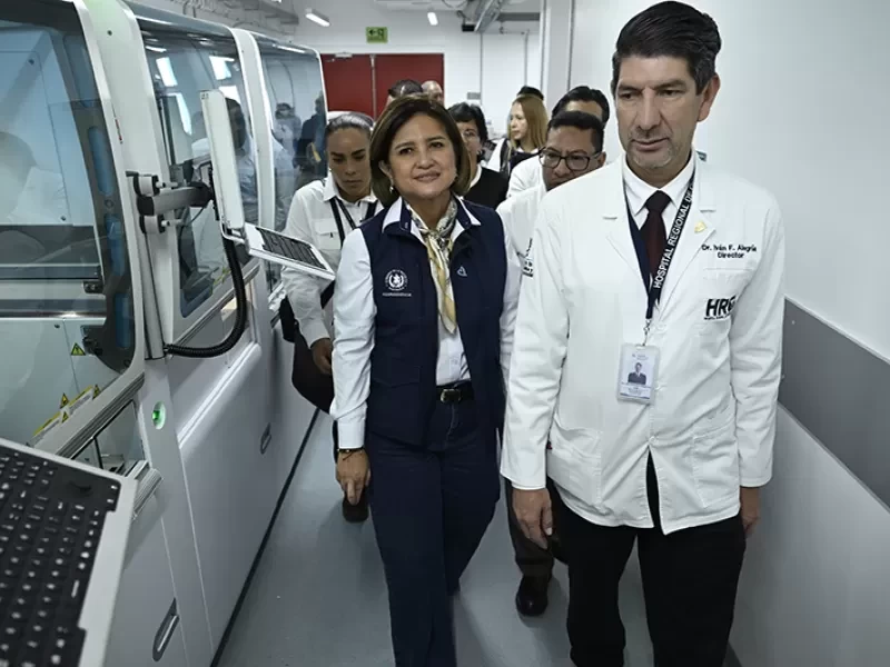 Vicepresidenta visita clínica de atención a víctimas de violencia sexual en Quetzaltenango