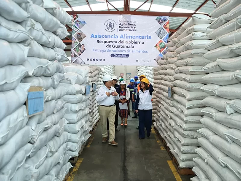 Vicepresidencia y MAGA supervisa acciones a favor de la seguridad alimentaria