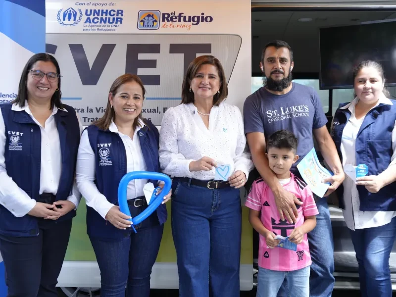 Vicepresidenta Karin Herrera impulsa campaña en el mes contra la trata de personas