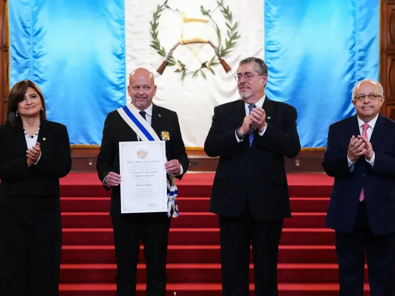 Gobierno de Guatemala reconoce apoyo de Unión Europea 