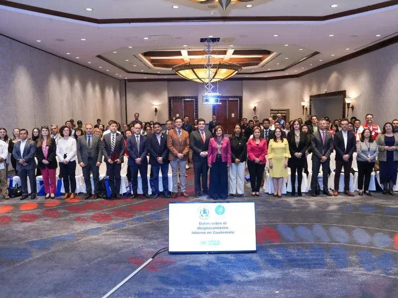Lanzamiento sobre datos del desplazamiento interno en Guatemala 