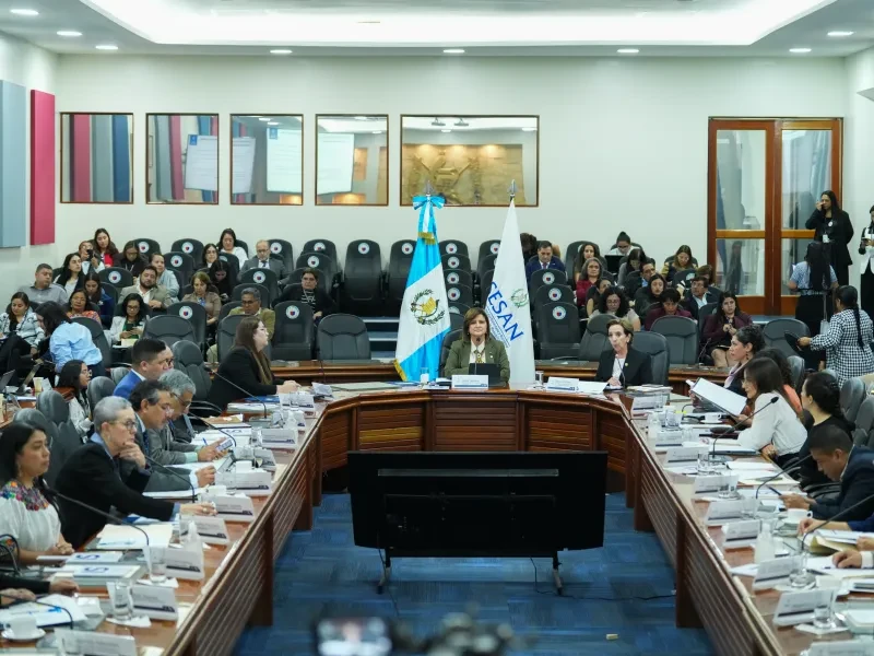 El CONASAN fortalece acciones estratégicas  para garantizar la Seguridad Alimentaria y Nutricional en Guatemala