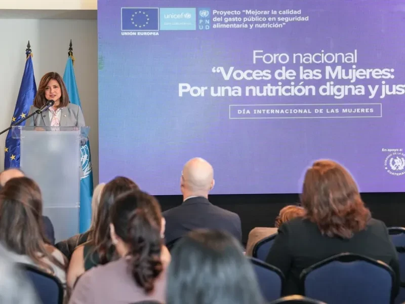 Vicepresidenta de la República durante su intervención