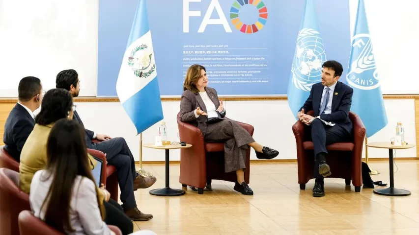 En reunión con Food and Agriculture Organization of the United Nations (FAO)