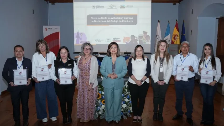 Entrega de los reconocimientos