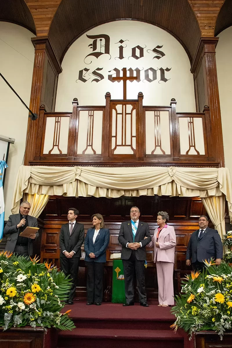 Ceremonia Interdenominacional en la Iglesia Evangélica Presbiteriana