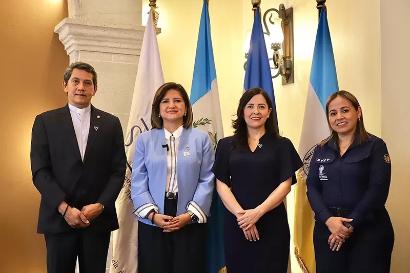 Quetzaltenango se une a la campaña Corazón Azul: Vicepresidencia y SVET estrechan lazos con URL en la lucha contra los delitos VET