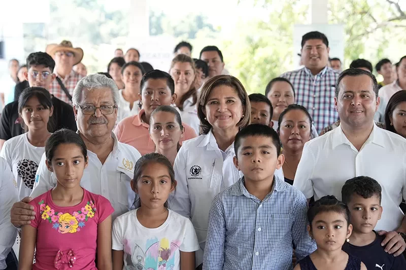 Vicepresidenta visita Retalhuleu en el marco de prevención de delitos VET y consumo de drogas