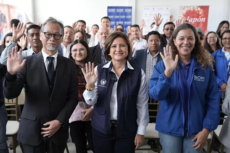 Vicepresidencia y OIM inauguran centro de formación “Quédate”