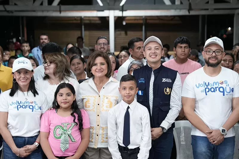 Vicepresidencia y SECCATID realizan lanzamiento oficial de Volvamos al parque en Chiquimula