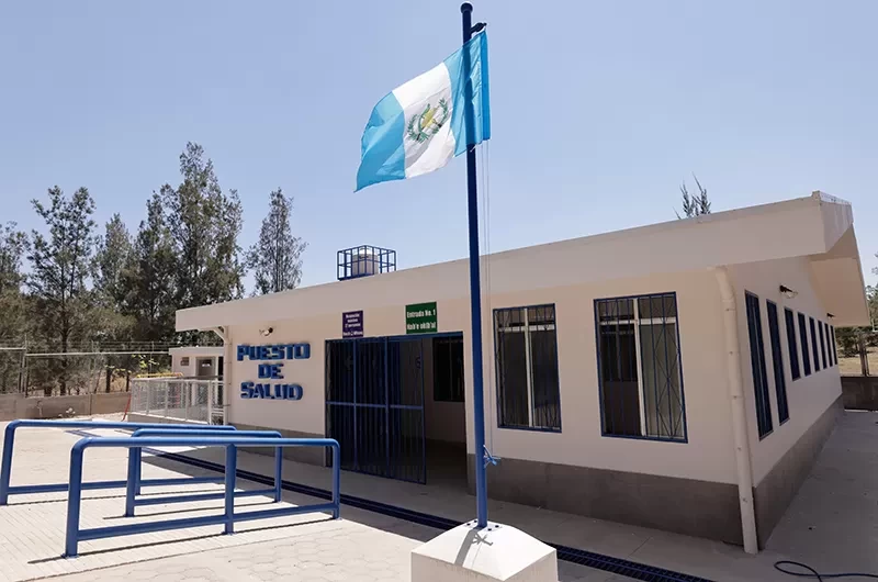 Vicepresidenta inauguró 2 Puesto de Salud en Zacualpa, Quiche