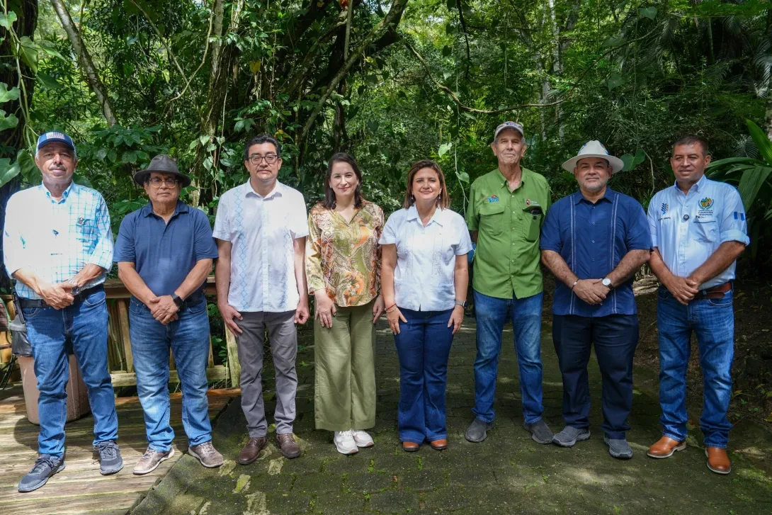 Vicepresidenta de Guatemala impulsa agenda climática y desarrollo sostenible en Trifinio